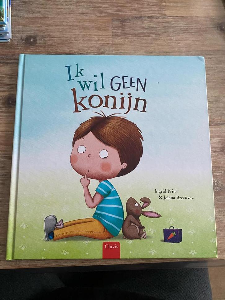Ingrid Prins - Ik wil geen konijn, Boeken, Kinderboeken | Jeugd | onder 10 jaar, Zo goed als nieuw, Fictie algemeen, Ophalen of Verzenden