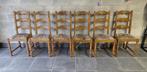 eiken eetkamer stoelen, Huis en Inrichting, Stoelen, Ophalen, Zo goed als nieuw