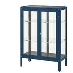 Fabrikor vitrinekast ikea petroleum blauw, Huis en Inrichting, Ophalen