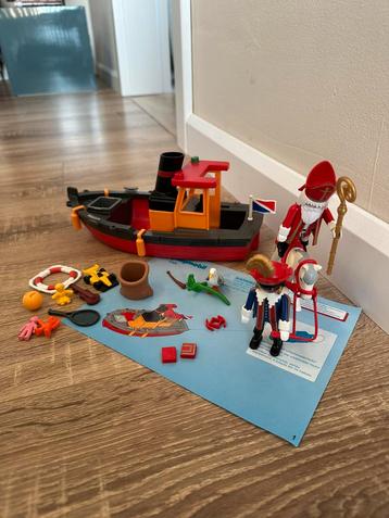 Playmobil Stoomboot van Sinterklaas en zwarte Piet – 5206 beschikbaar voor biedingen