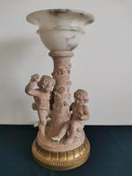 Pietro Balestra schemerlamp met marmeren lampekap, Ophalen, Gebruikt, Rond, Klassiek