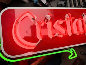 Vintage merken reclame retro neon lichtreclame deco beschikbaar voor biedingen
