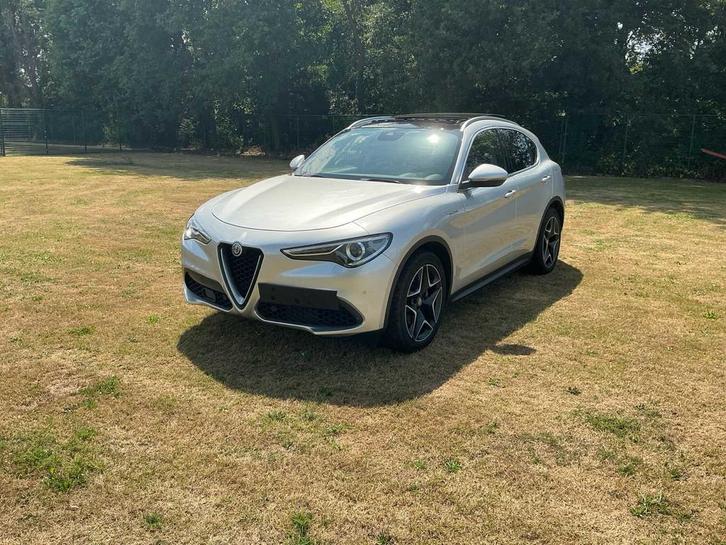 2021 Alfa Romeo Stelvio Super Personenauto, Auto's, Alfa Romeo, Bedrijf, Stelvio, Overige brandstoffen, Break, Automaat, Gebruikt