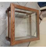 Table de salon en chêne carreau biseaute, Maison & Meubles, Tables | Tables de salon, Enlèvement, Utilisé, Chêne