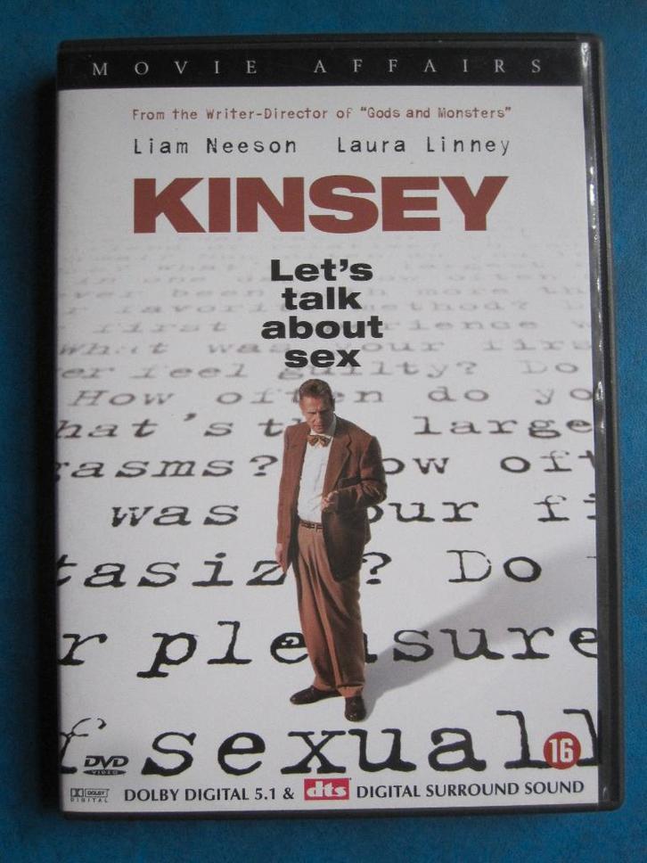 Kinsey (2004), CD & DVD, DVD | Drame, Comme neuf, Drame, À partir de 16 ans, Enlèvement ou Envoi