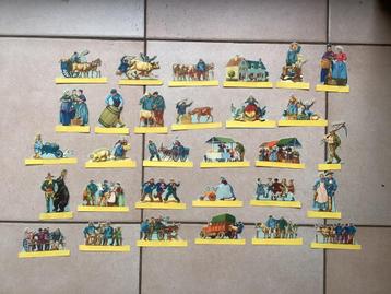 68 prenten chromos chocolade AIGLON ONS DORP beschikbaar voor biedingen