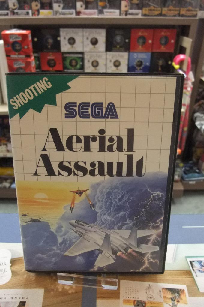 aerial assault, battle outrun, sumbarine, space invaders sms, Games en Spelcomputers, Games | Sega, Gebruikt, Master System, Vanaf 12 jaar