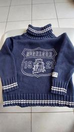 Pull Donkerblauw met rolkraag MC Gregor maat 104 of 4 j, Garçon, Enlèvement ou Envoi, Pull ou Veste, Comme neuf