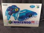 Nintendo 64 Console - Nintendo 64 Transparant Blue, Verzenden, Gebruikt, Met 1 controller