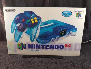 Nintendo 64 Console - Nintendo 64 Transparant Blue beschikbaar voor biedingen