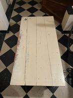 Table basse bois large avec 1 tiroir, 100 à 150 cm, Moins de 50 cm, Bois, Enlèvement