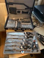 25-delige zeer degelijke messenset - Nieuw, Huis en Inrichting, Keuken | Bestek, Ophalen, Overige materialen, Nieuw, Vaatwasserbestendig