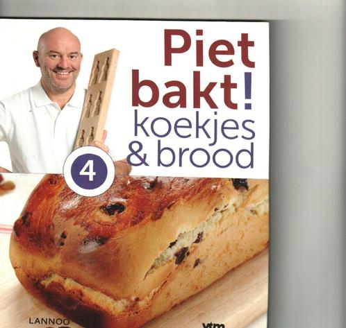 Piet bakt! koekjes & brood 4   96 blz, Livres, Livres de cuisine, Comme neuf, Enlèvement ou Envoi