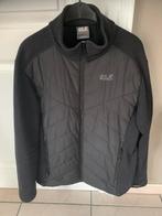 Heren jas Jack Wolfskin XL zwart licht gewatteerd, Kleding | Heren, Ophalen of Verzenden, Zwart