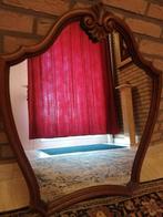 Grote, oude eikenhouten spiegel., Ophalen
