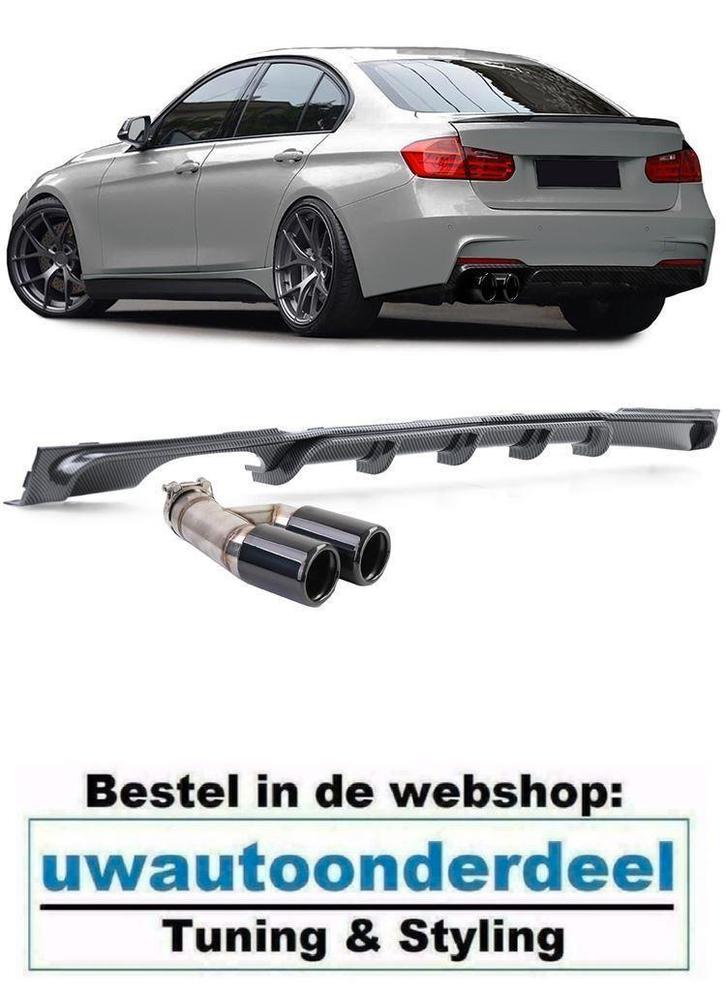 Diffuser+ Uitlaat sierstuk Geschikt voor Bmw 3 serie F30 F31, Autos : Divers, Tuning & Styling, Envoi
