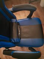Blauwe gamingstoel met hoofd- en rugkussen., Ophalen, Nieuw, Playseat of Racestoel