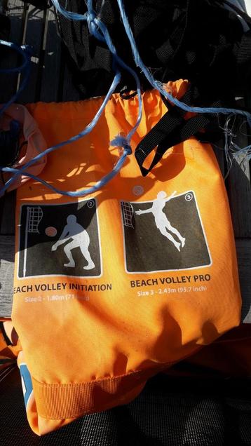 filet de volleybal, Enlèvement, Utilisé