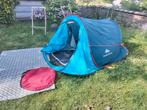 Festivaltent 2 seconds 2 quechua, Caravans en Kamperen, Tenten, Ophalen, Zo goed als nieuw