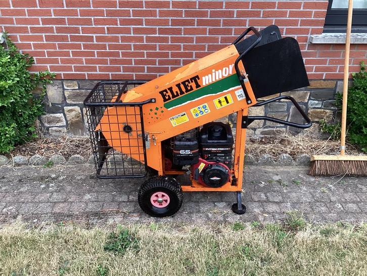 Eliet Minor te koop, Tuin en Terras, Hakselaars, Gebruikt, Benzine, Ophalen