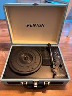 Fenton platenspeler - met gratis opbergbox voor platen, Audio, Tv en Foto, Ophalen of Verzenden, Zo goed als nieuw, Platenspeler