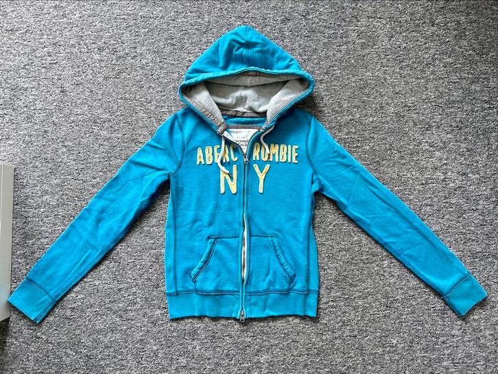 Pull Abercrombie&Fitch, Kleding | Dames, Truien en Vesten, Gedragen, Blauw, Ophalen of Verzenden