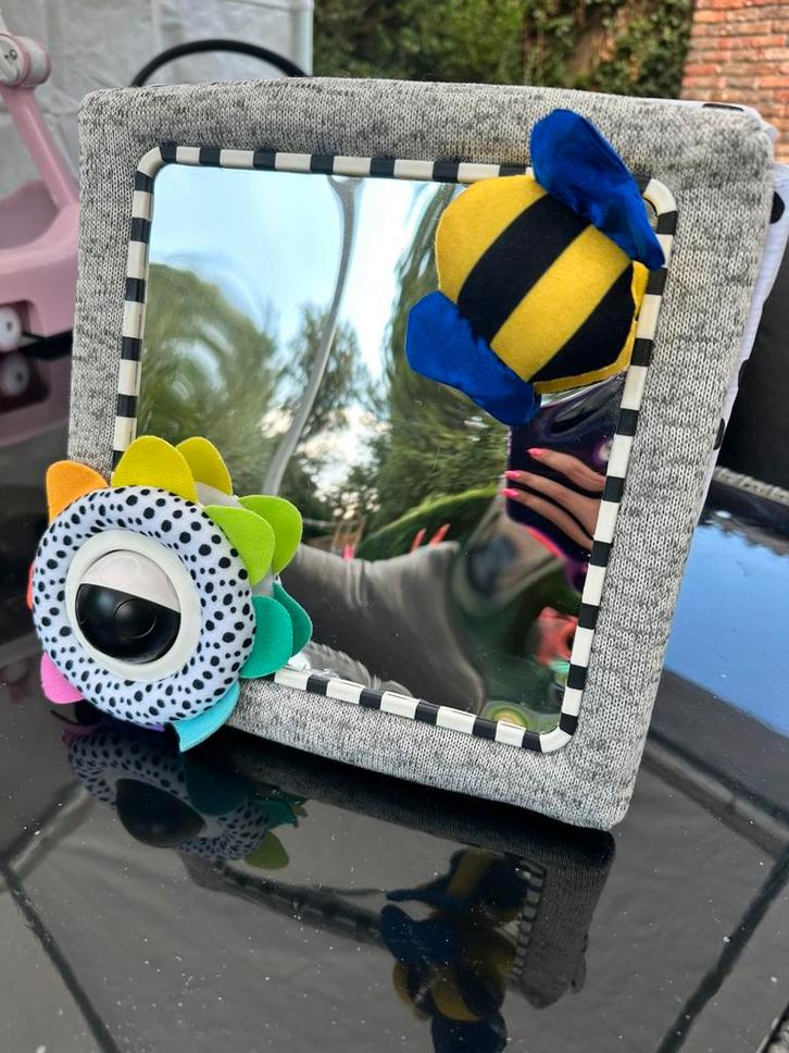 Tummy time speelspiegeltje voor baby’s, Kinderen en Baby's, Speelgoed | Babyspeelgoed, Zo goed als nieuw, Ophalen