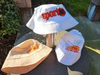 3 vintage zomerhoedjes Corona en Sport 80, Ophalen, Zo goed als nieuw