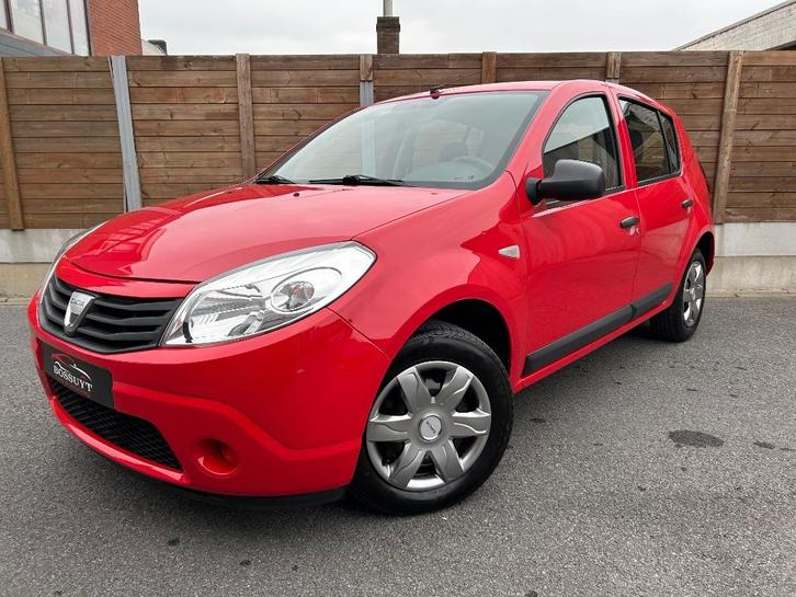 Dacia Sandero 1.4i 94.000KM Trekhaak/Garantie, Auto's, Dacia, Bedrijf, Sandero, ABS, Airbags, Alarm, Centrale vergrendeling, Electronic Stability Program (ESP)
