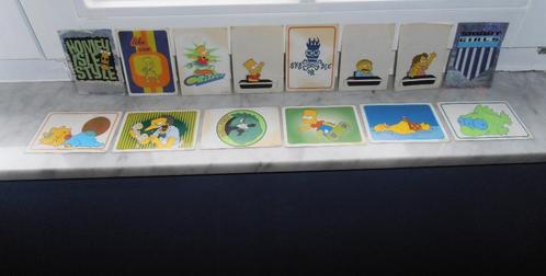 Cartes à collectionner "The Simpsons" – PANINI (1999), Verzamelen, Stickers, Gebruikt, Strip of Tekenfilm, Ophalen of Verzenden