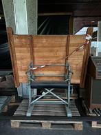 vintage industriële tekentafel, Ophalen
