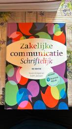 Zakelijke communicatie - Schriftelijk, 4e editie met MyLab N, Boeken, Schoolboeken, Nederlands, Ophalen of Verzenden, Zo goed als nieuw
