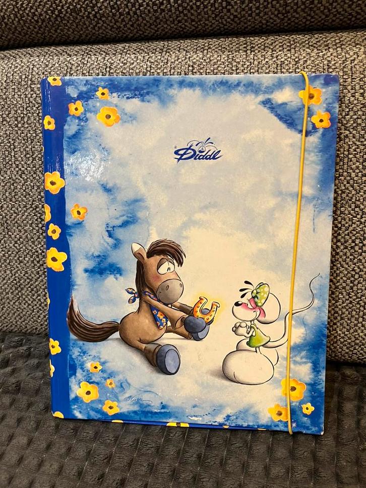 Diddle classeur donne un fer à cheval à Diddelina, Collections, Diddl, Utilisé, Diddl, Enlèvement ou Envoi