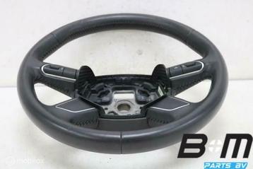 Leder multifunctioneel stuur Audi A4 8K 4L0419091AC beschikbaar voor biedingen