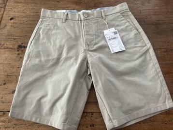 splinternieuwe beige short van Springfield maat 40 = maat 32 beschikbaar voor biedingen