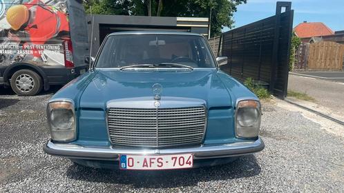 Mercedes E-klasse 1976, Auto's, Oldtimers, Particulier, Radio, Mercedes-Benz, Benzine, Berline, 4 deurs, Handgeschakeld, Blauw