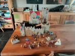 Playmobil kasteel met hangbrug en leger, Ophalen of Verzenden, Zo goed als nieuw