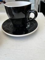 Servies, zwart koffiekop, schotel en soepkom, Ophalen, Nieuw, Overige stijlen, Kop(pen) en/of Schotel(s)