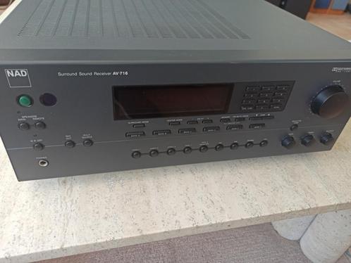 NAD AV-716 Surround Sound Receiver Versterker, TV, Hi-fi & Vidéo, Amplificateurs & Ampli-syntoniseurs, Utilisé, Stéréo, Enlèvement