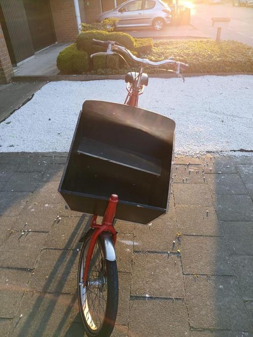 Bakfiets met 2 Wielen, Fietsen en Brommers, Fietsen | Bakfietsen, Zo goed als nieuw, Overige merken, 3 kinderen, Ophalen