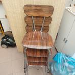 4 keuken stoelen, Huis en Inrichting, Barkrukken, Ophalen, Zo goed als nieuw, Hout