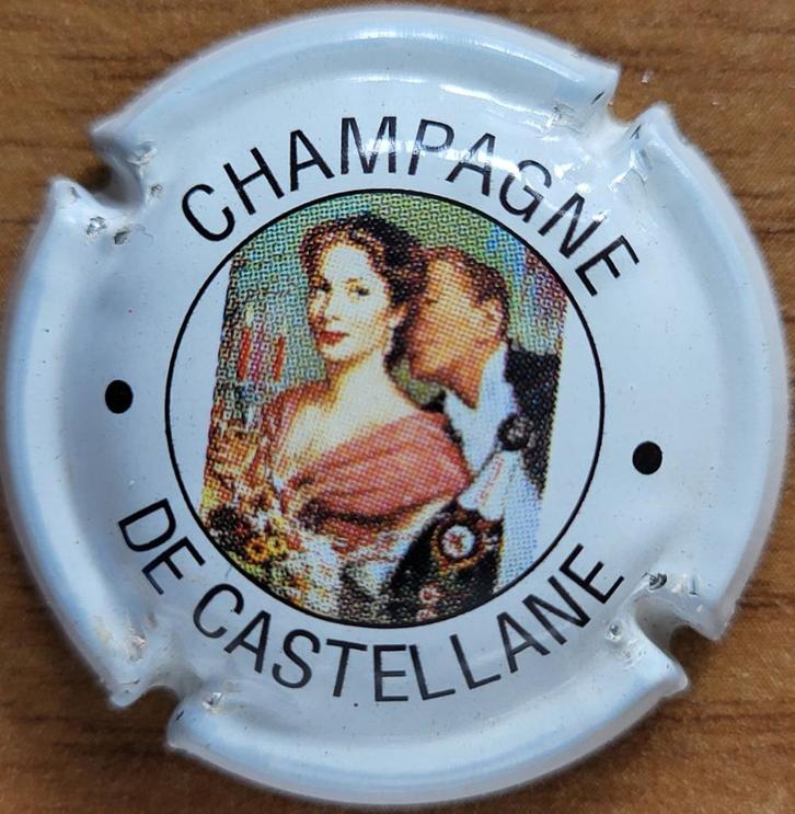 Champagnecapsule DE CASTELLANE Serie 14 n049, Verzamelen, Wijnen, Nieuw, Champagne, Frankrijk, Ophalen of Verzenden