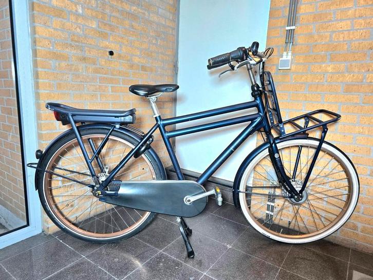 Electrisch transport fiets cortina met zeer goed batterij, Fietsen en Brommers, Elektrische fietsen, Zo goed als nieuw, Cortina