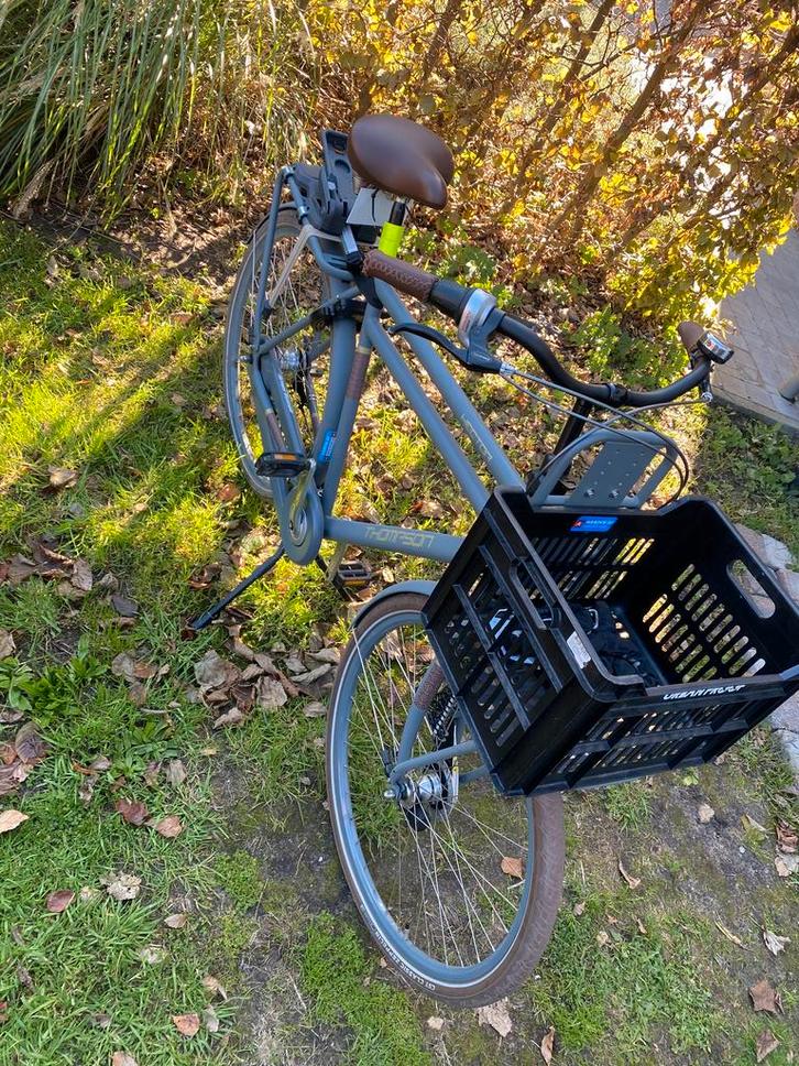 Thompson Hector Herenfiets, Fietsen en Brommers, Fietsen | Heren | Herenfietsen, Gebruikt, Overige merken, 53 tot 57 cm, Versnellingen