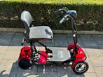 SCOOTMOBIEL ASSISI VEILIGHEID, ROOD, OPVOUWBAAR SCOOTER, Diversen, Rolstoelen, Ophalen of Verzenden, Inklapbaar, Zo goed als nieuw