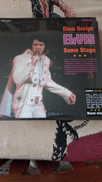 Elvis dubbel lp (nieuw+sealed), New script, same stage,  beschikbaar voor biedingen
