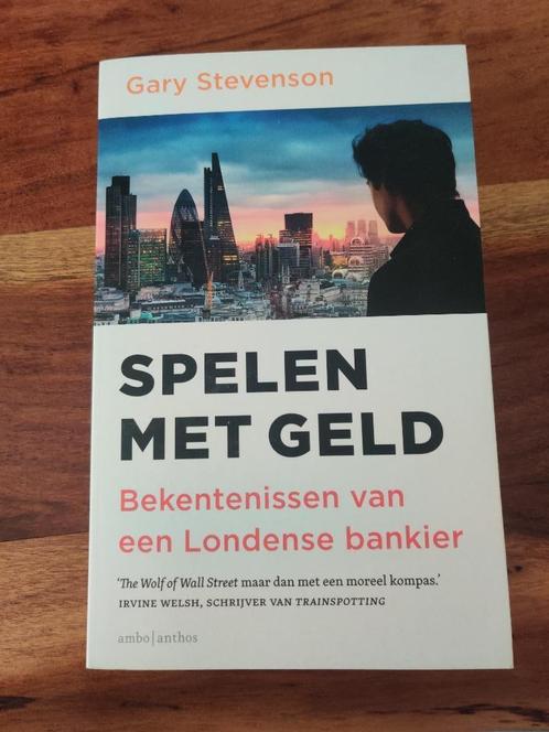 Spelen met geld - Gary Stevenson - Boek, Boeken, Overige Boeken, Zo goed als nieuw, Verzenden