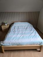 Bed 200 cm x 140 cm, Huis en Inrichting, Slaapkamer | Bedden, Ophalen, Gebruikt, Beige, 140 cm