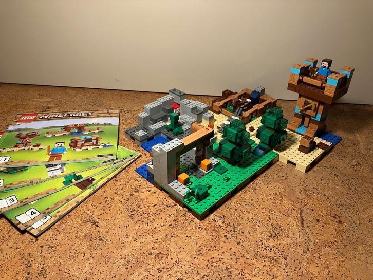 Lego MINECRAFT 21135 - The Crafting Box 2.0, Kinderen en Baby's, Speelgoed | Duplo en Lego, Zo goed als nieuw, Lego, Complete set