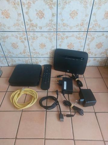 Modem V7 proximus  + wifi booster, Enlèvement ou Envoi